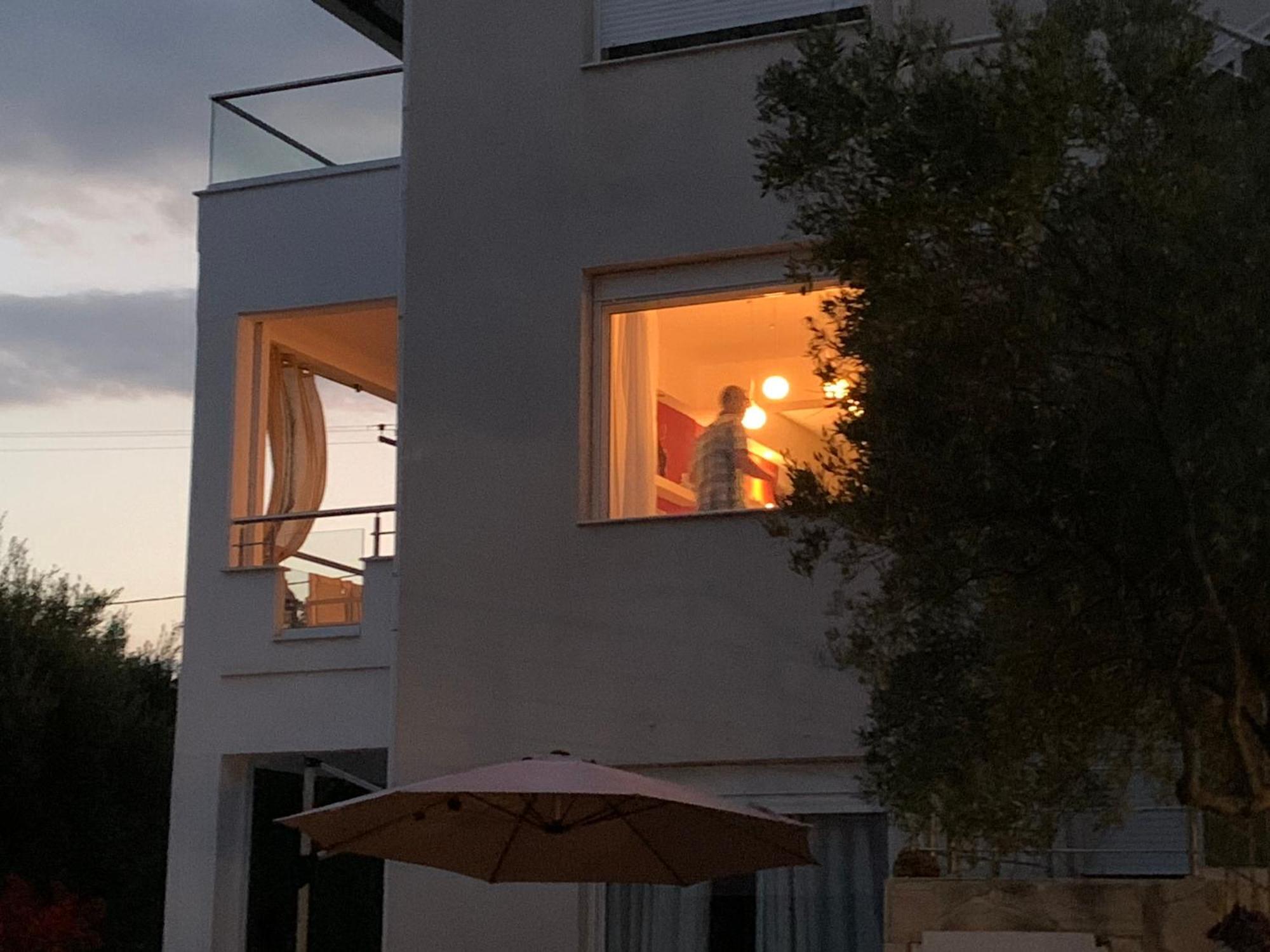 Villa Evita , Penthouse, 53M2 ,Athytos 450M From The Beach アフィトス エクステリア 写真