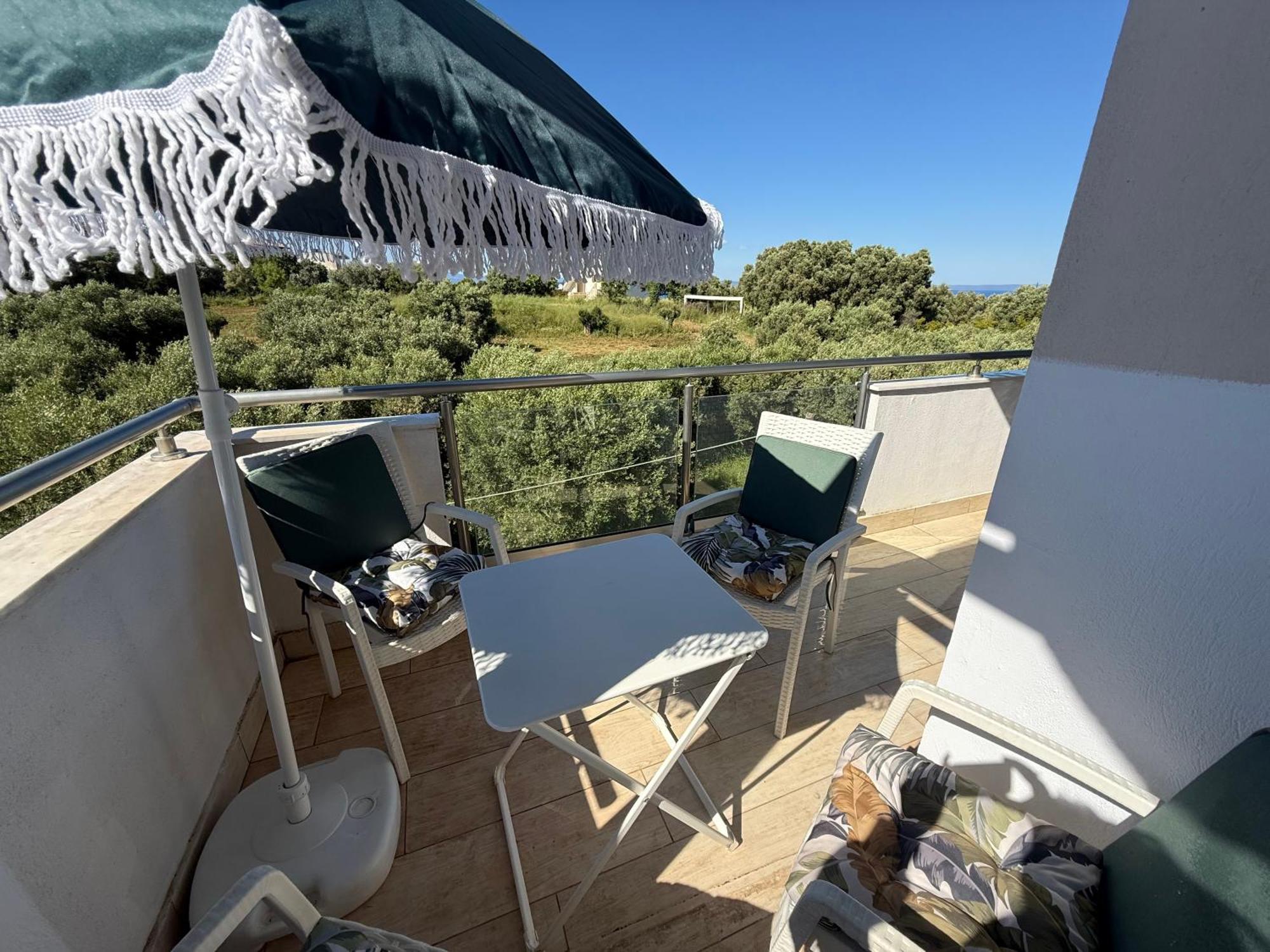 Villa Evita , Penthouse, 53M2 ,Athytos 450M From The Beach アフィトス エクステリア 写真