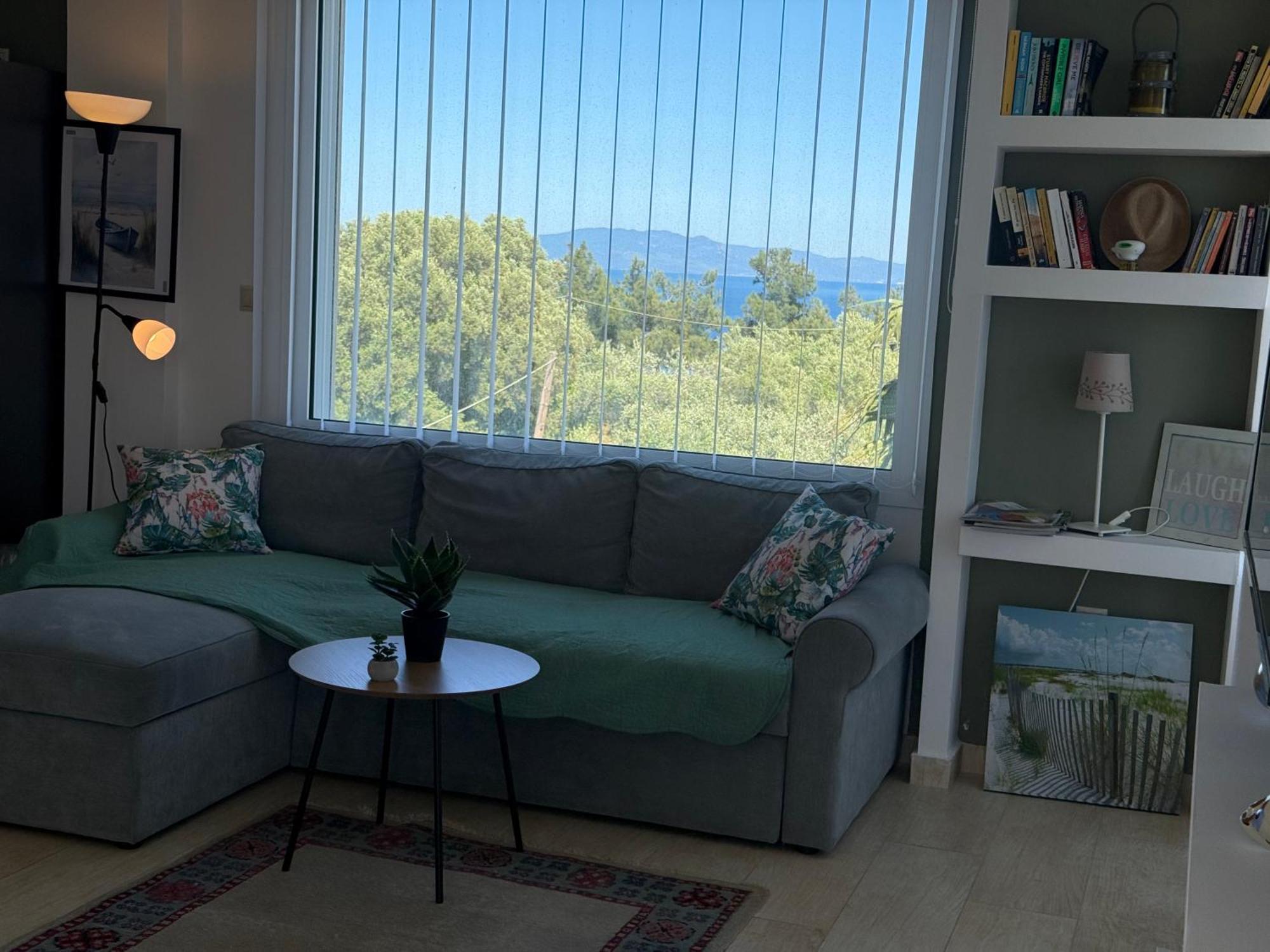 Villa Evita , Penthouse, 53M2 ,Athytos 450M From The Beach アフィトス エクステリア 写真