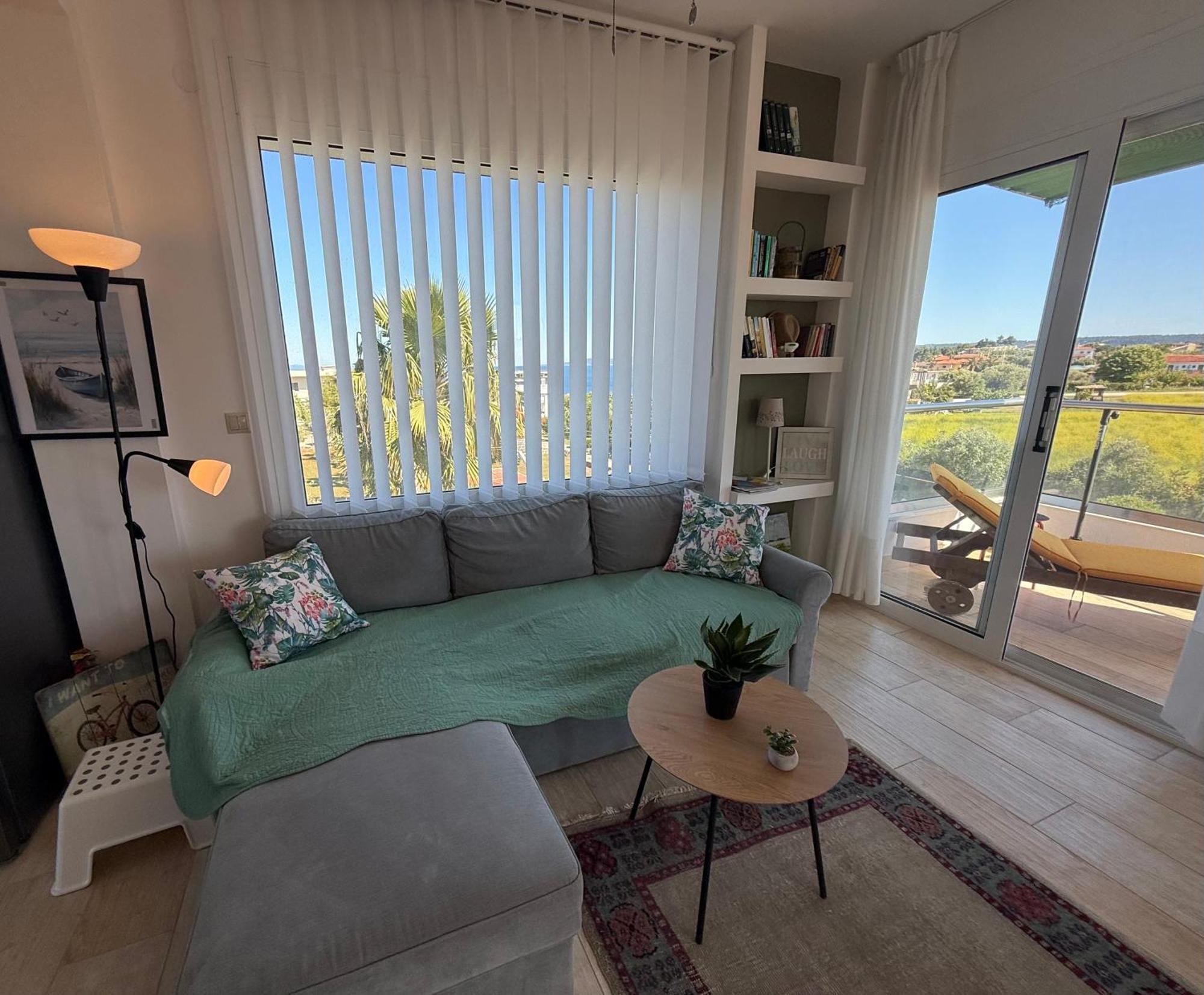 Villa Evita , Penthouse, 53M2 ,Athytos 450M From The Beach アフィトス エクステリア 写真